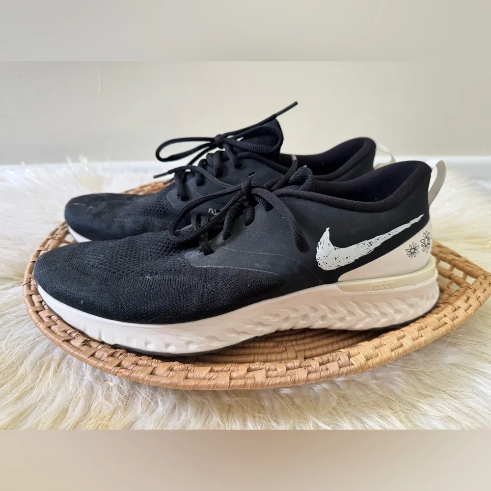 Nike Nathan Bell Odyessy Flyknit 2 Doodles Running  Sneakers Black Size 11.5